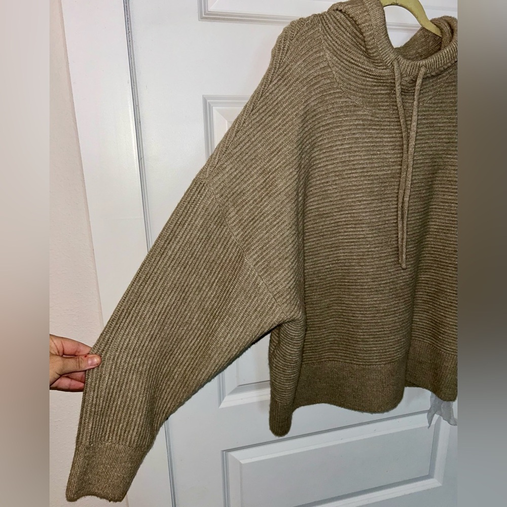 Calia by Carrie Underwood Tan Ribbed Women's Sweater size XXL - Picture 4 of 7
